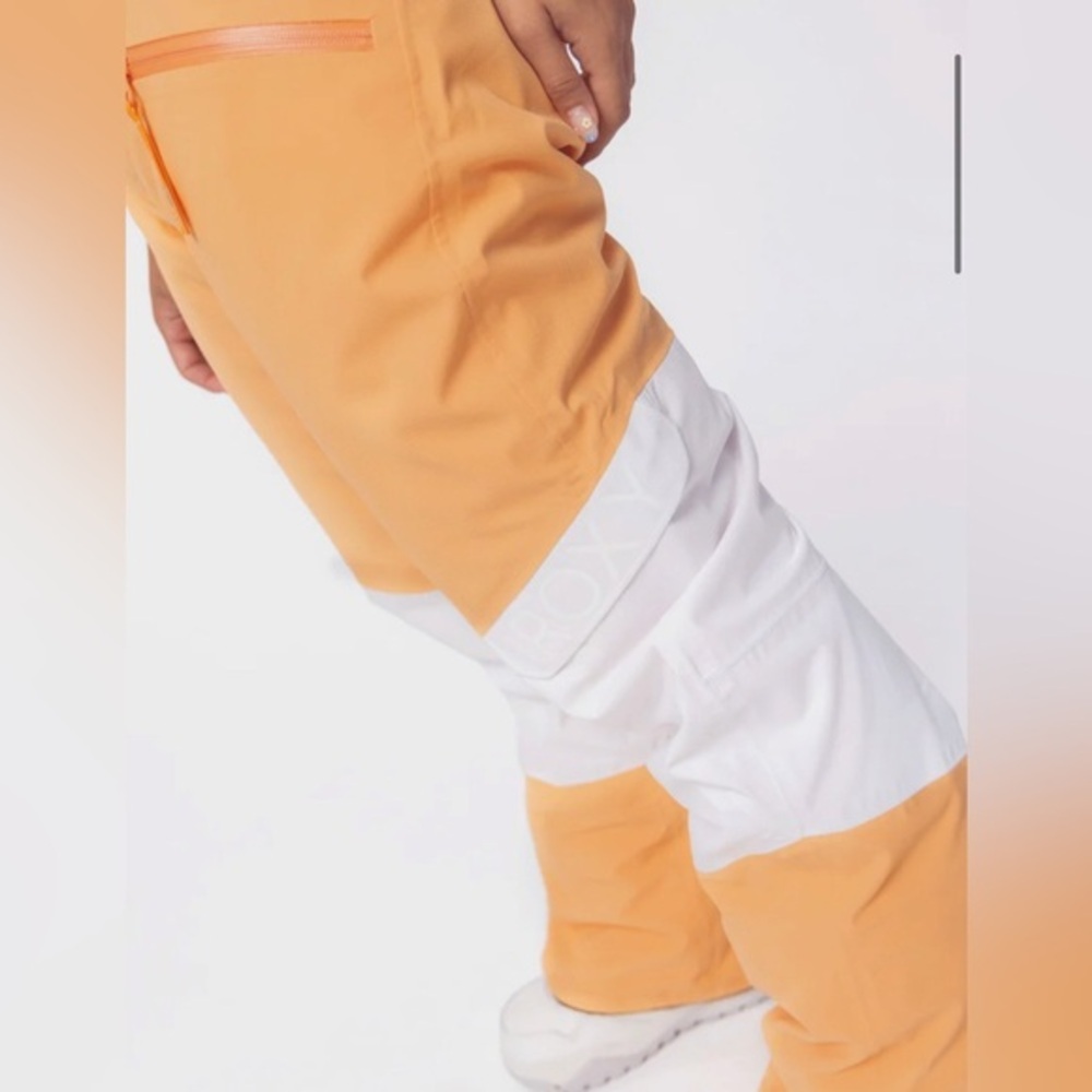 ROXY Women's Chloe Kim Woodrose Snow Pants‎ size large brand new - Picture 13 of 16